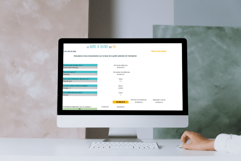 Modele remuneration grille salaires